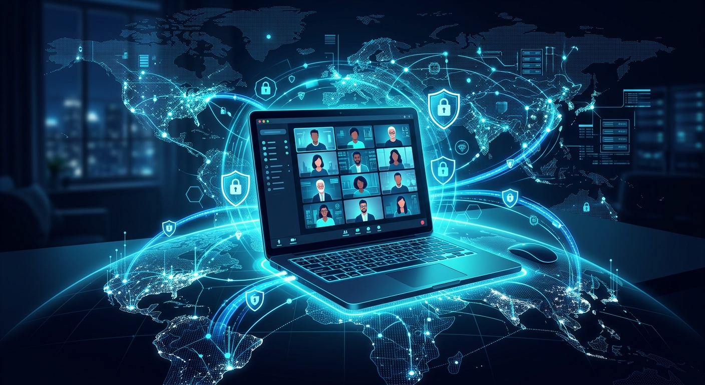 VPN для удалённой работы: видеоконференции и корпоративные мессенджеры через VPN из России в 2026 году